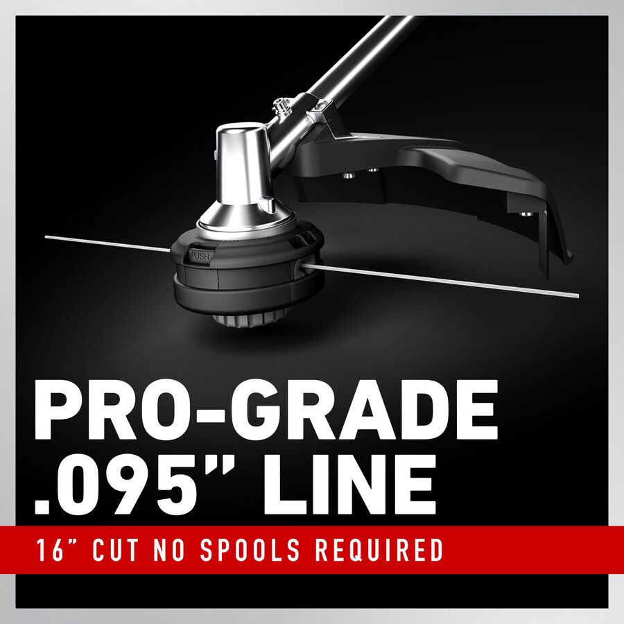 Toro 60V MAX* 14 in. (35.5 cm) / 16 in. (40.6 cm) Attachment Capable String Trimmer with 2.5Ah Battery (51836)