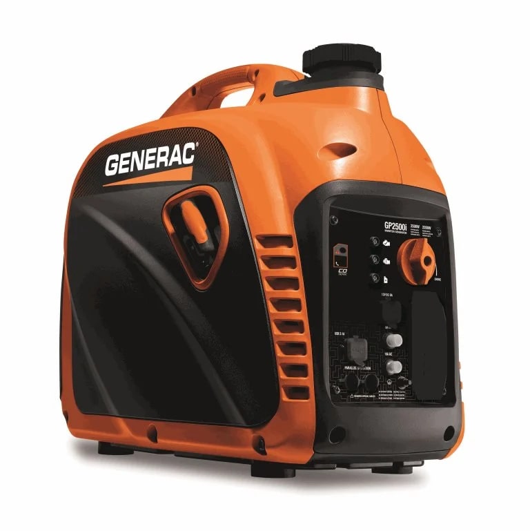 Generac G0082511 Portable Inverter Generator, 2500i |With COsense 50ST
