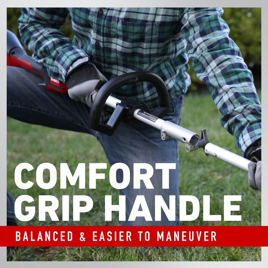 Toro 60V MAX* 14 in. (35.5 cm) / 16 in. (40.6 cm) Attachment Capable String Trimmer with 2.5Ah Battery (51836)