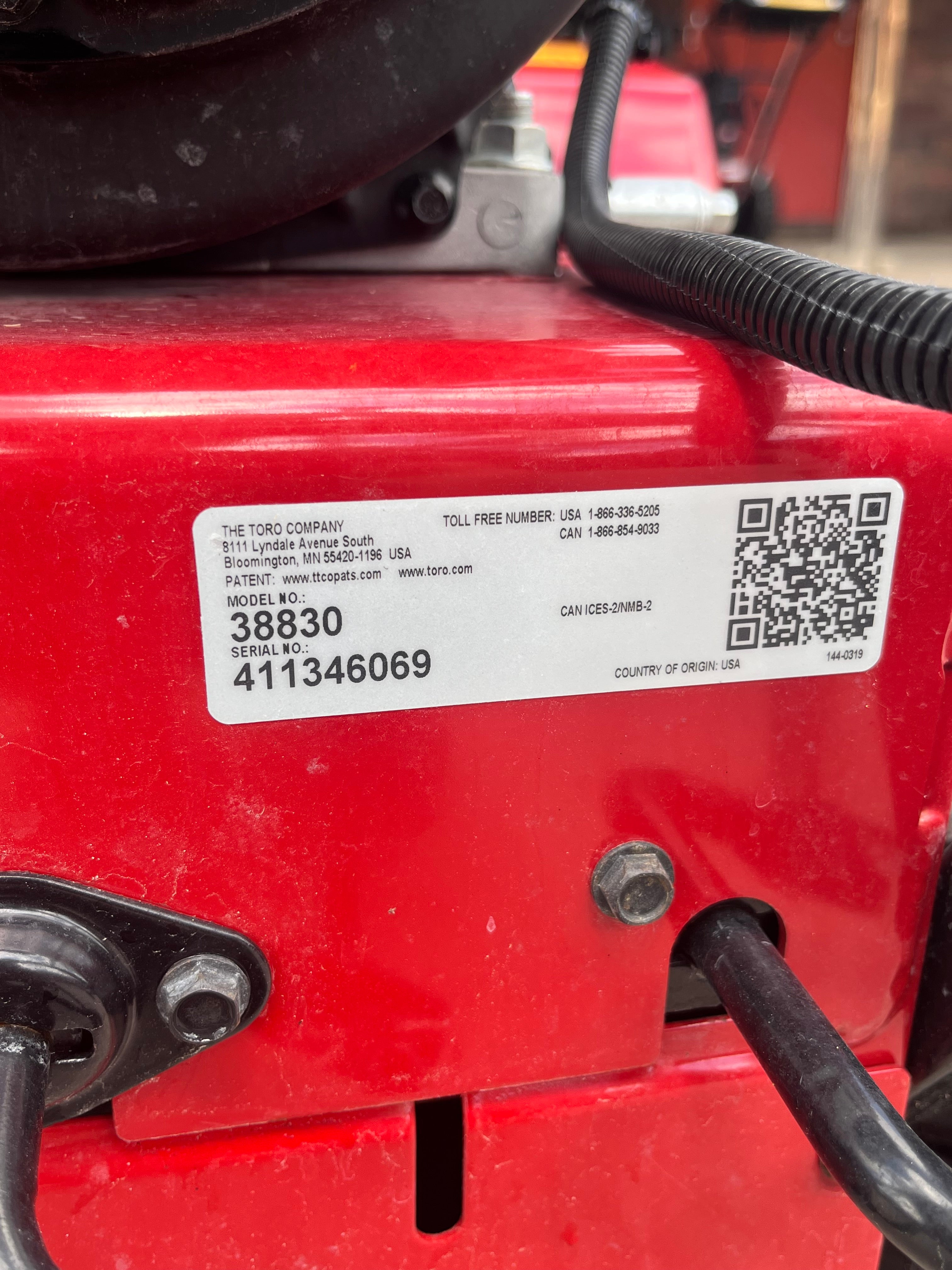 TORO POWER MAX HD 1030 OHAE