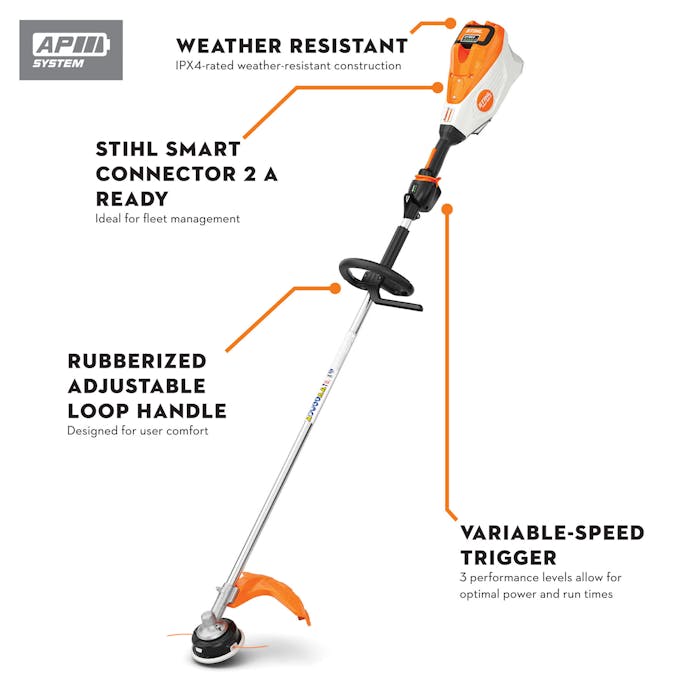 STIHL® FSA 135 R W/ 2 AP 300 S & 1 AL 301