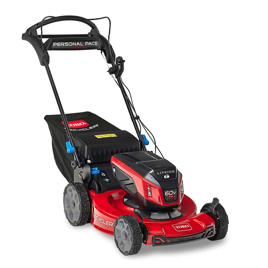 Toro 60V Max* 22 in. (56 cm) Recycler® w/Personal Pace® Lawn Mower - 7.5Ah Battery Included(21468)