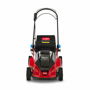 Toro 60V MAX* 21 in. (53cm) Stripe® Self-Propel Lawn Mower - 5.0Ah Battery Included(21620)