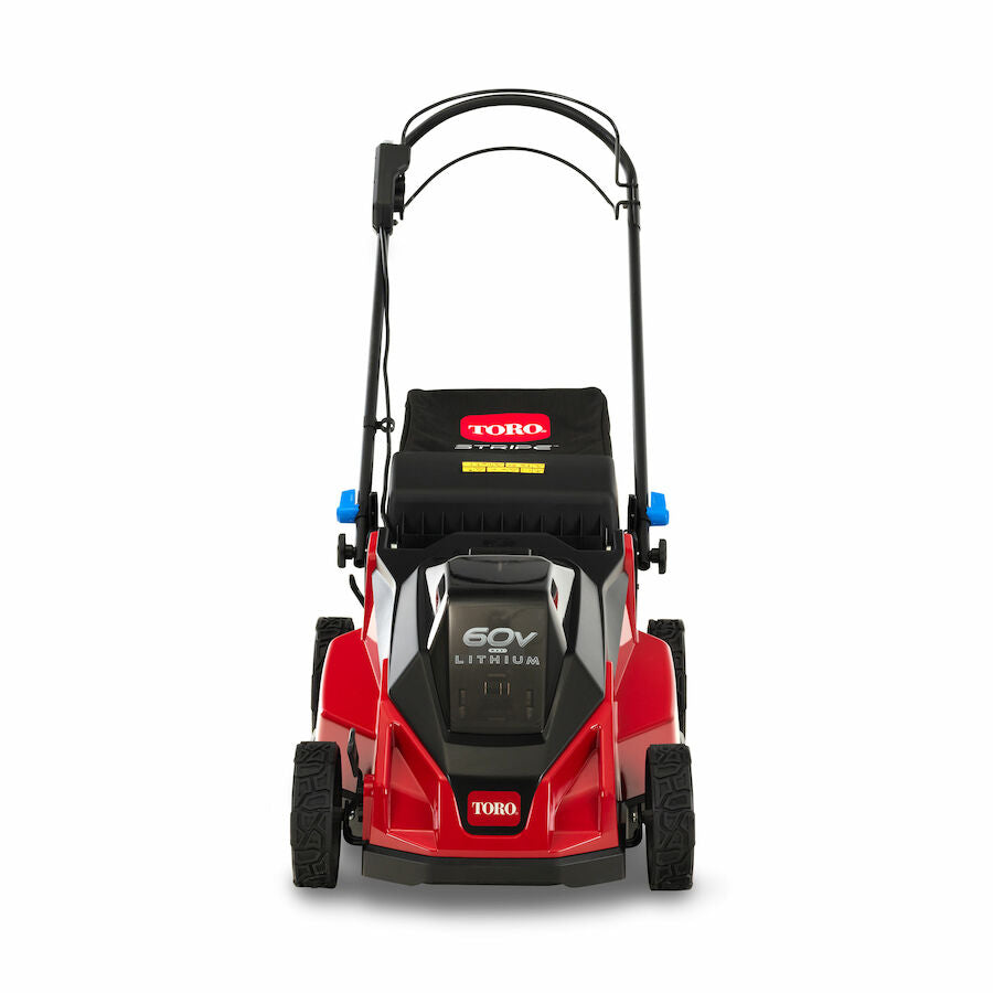 Toro 60V MAX* 21 in. (53cm) Stripe® Self-Propel Lawn Mower - 5.0Ah Battery Included(21620)
