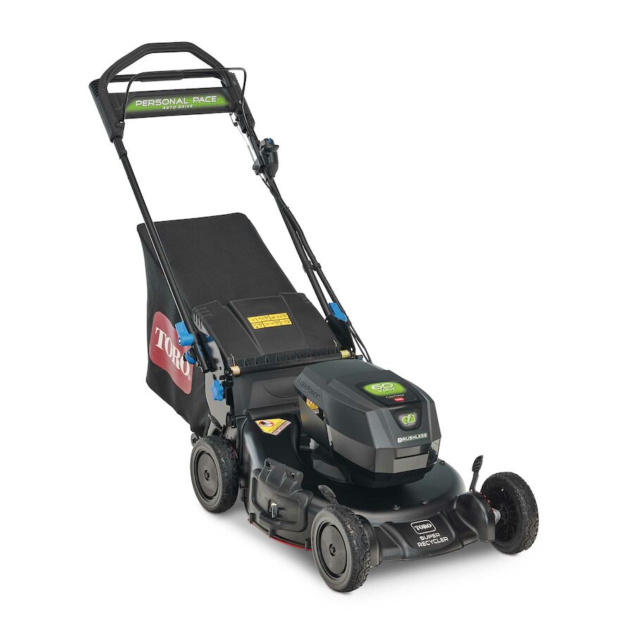 Toro 21” (53 cm) 60V MAX* Electric Battery Personal Pace® Super Recycler® Mower Bare Tool (21388T)