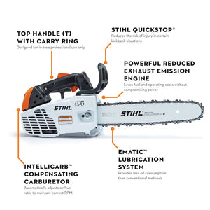STIHL® MS 194 T-Z Chainsaw,14