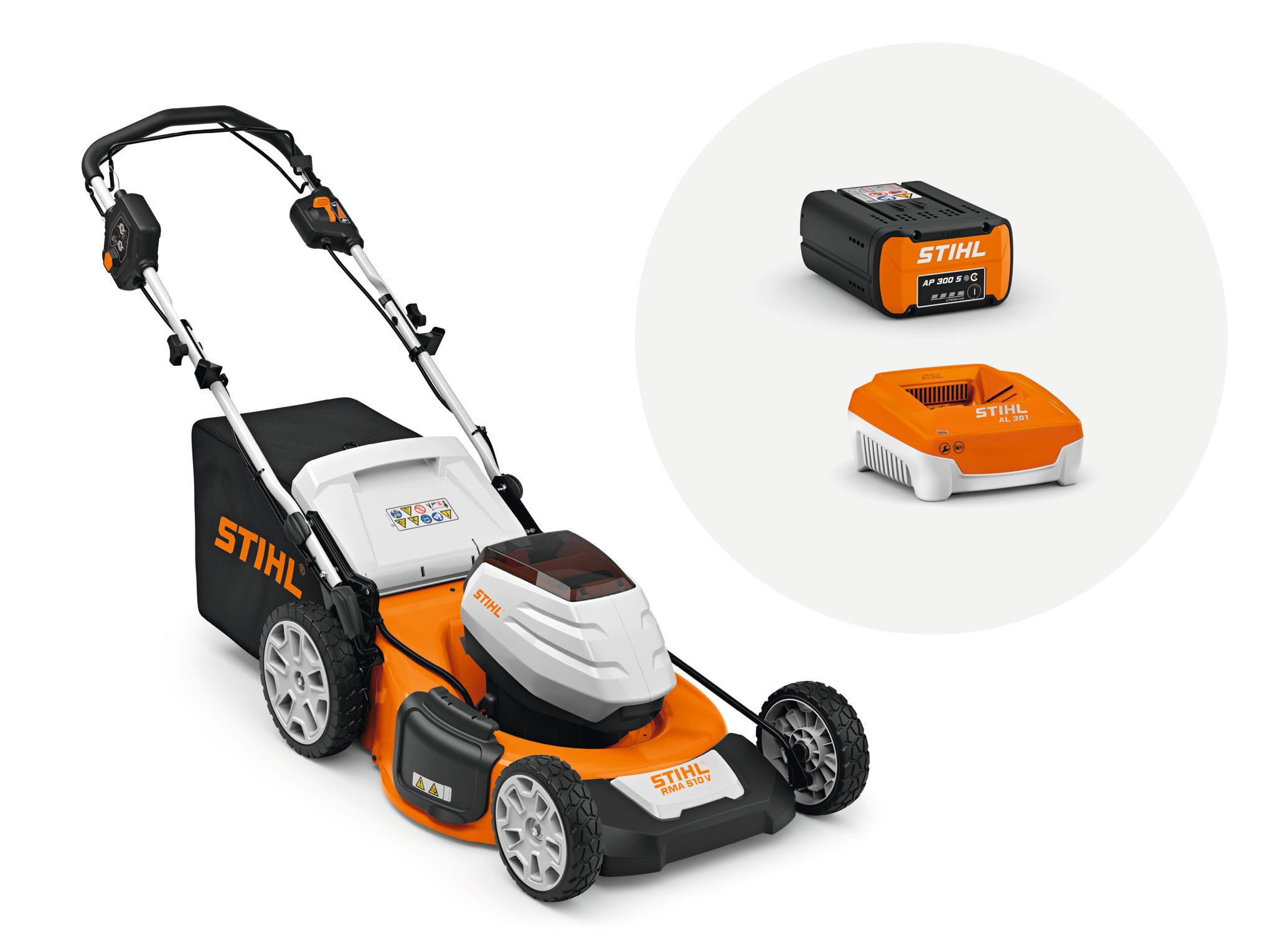 STIHL® – RMA 510 V Battery Lawn Mower | 21‑Inch | Battery and Charger Included