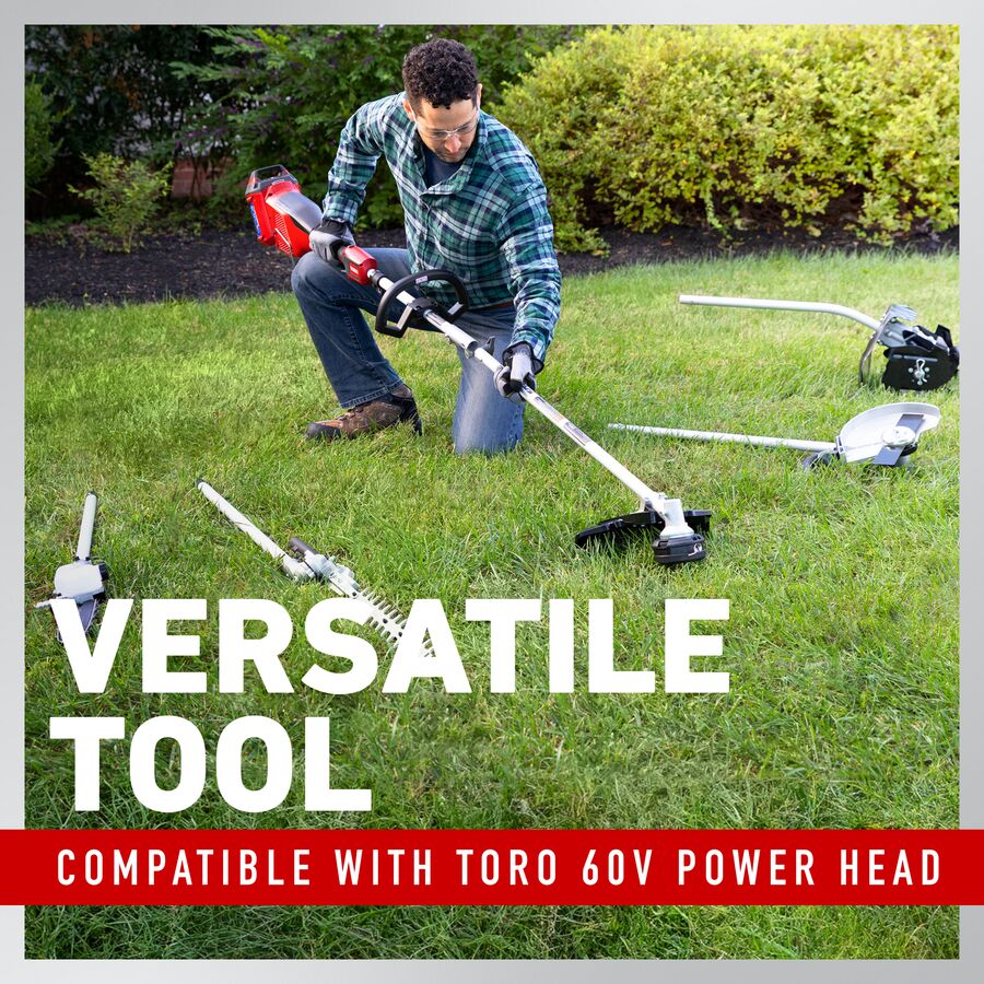 Toro	60V MAX* 14 in. (35.56 cm) / 16 in. (40.64 cm) String Trimmer Attachment - Tool Only (88716)