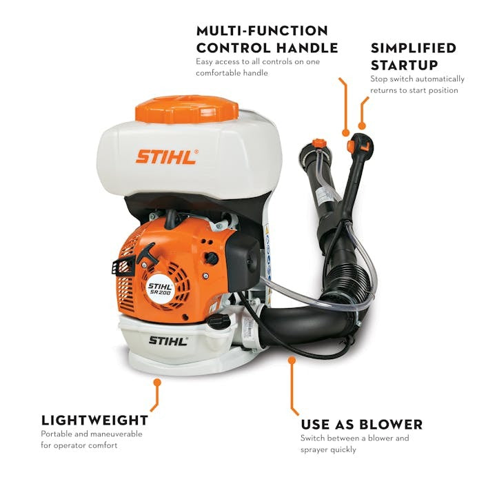 STIHL® SR 200 Backpack Sprayer