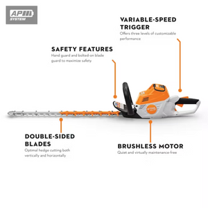 STIHL® HSA 100 Hedge Trimmers Unit Only