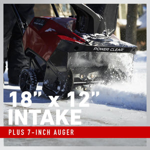 Toro 18 in. (46 cm) Power Clear® 518 ZR Gas Snow Blower