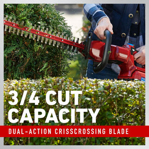 Toro 60V MAX* 24 in. (60.96 cm) Brushless Hedge Trimmer - 2.0Ah Battery Included (51841)