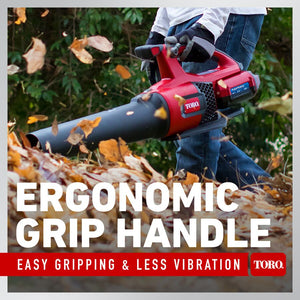Toro 60V MAX* 110 mph Brushless Leaf Blower with 2.0Ah Battery (51821)