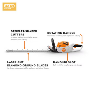 STIHL® HSA 60 Cordless Hedge Trimmer