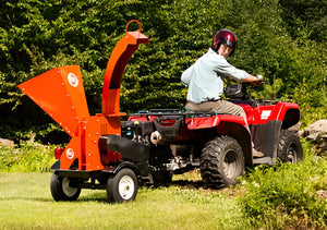 DR Power 16.5 Self-Feeding Electric Start Wood Chipper