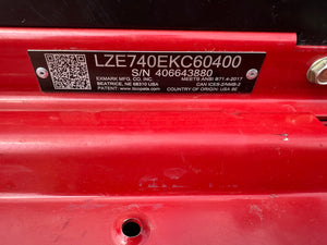 Lazer Z E-Series 25 HP* Koh EFI ECV740 w/60