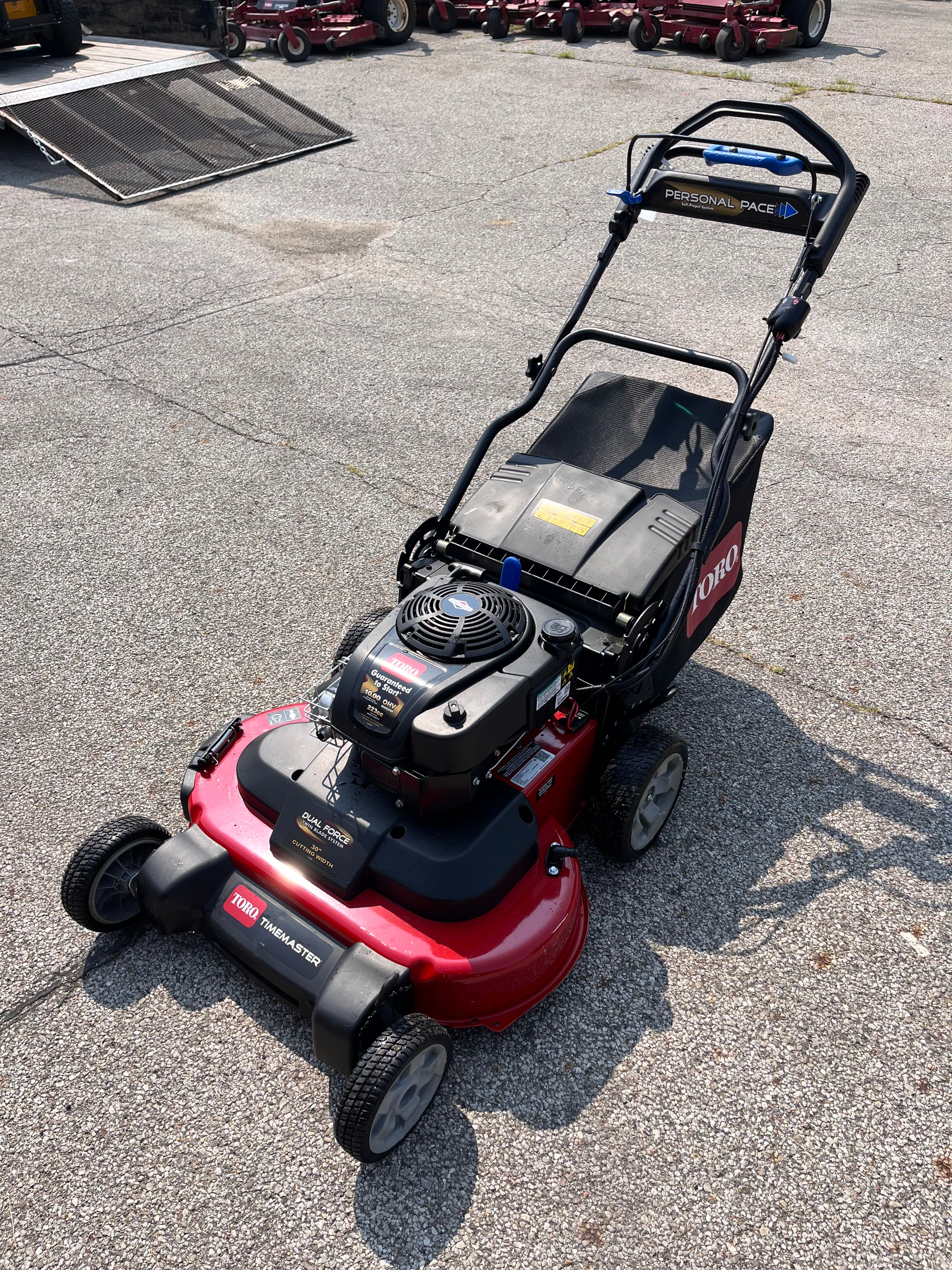 30 in. TimeMaster® Electric Start w/Personal Pace® Gas Lawn Mower