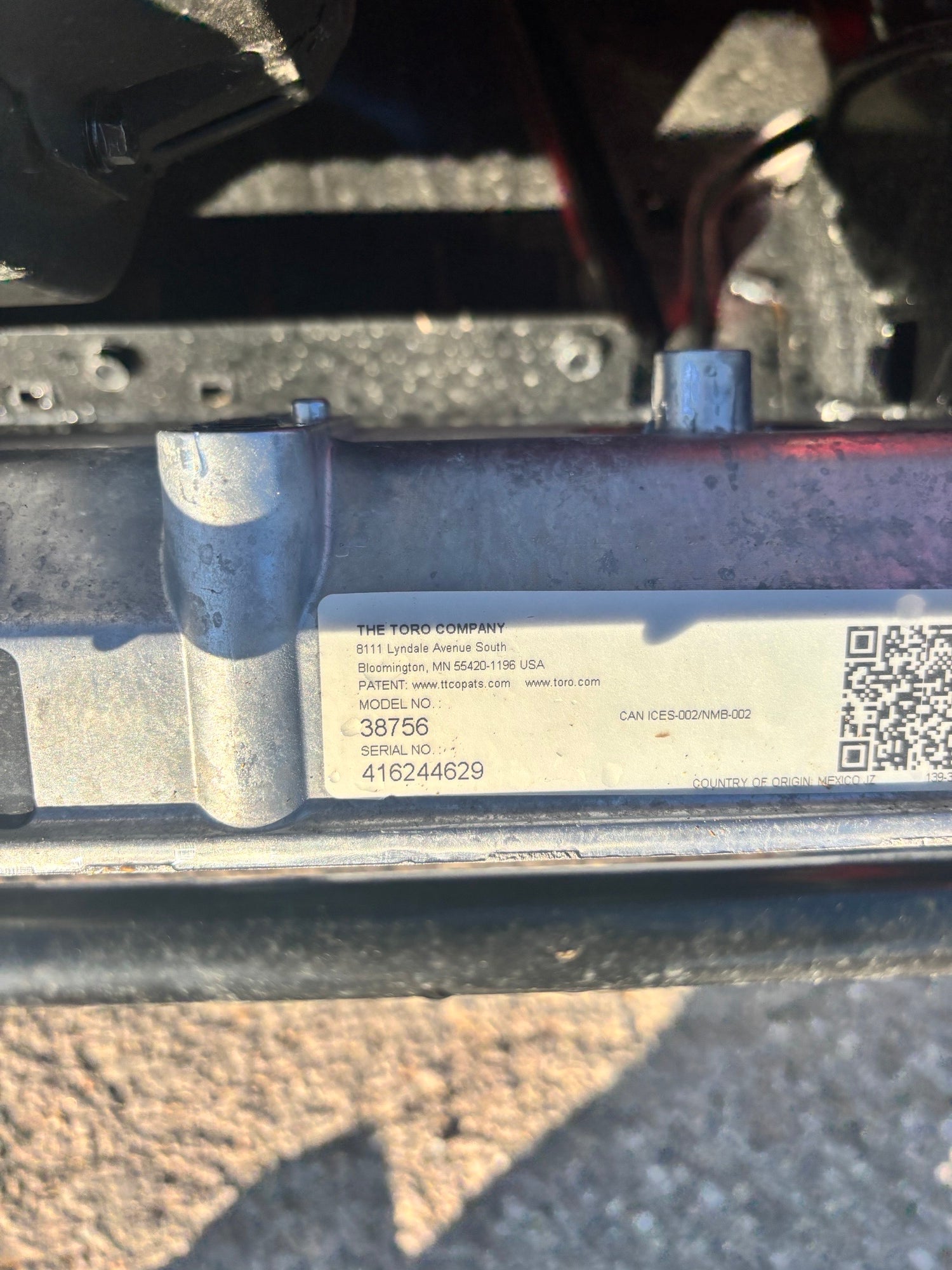 7hp Single Stage Toro