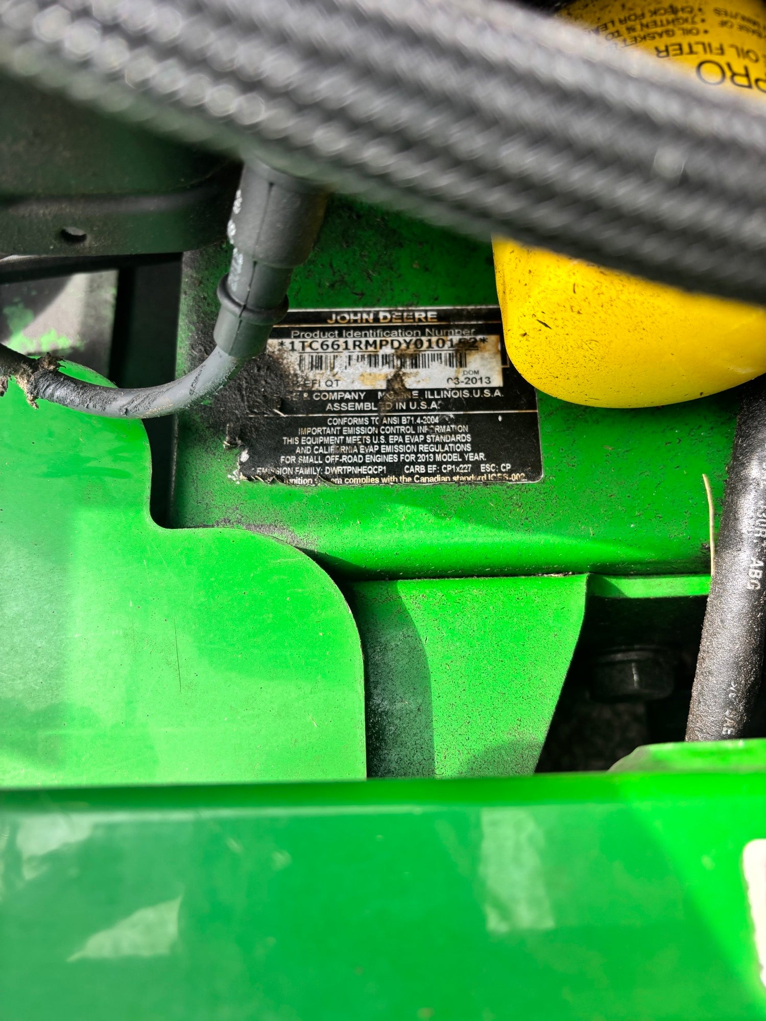 Used JD Stand On 661 REFIQT