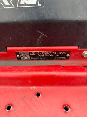 Used Lazer Z X-Series 35 HP* Koh EFI EGov ECV940 w/60