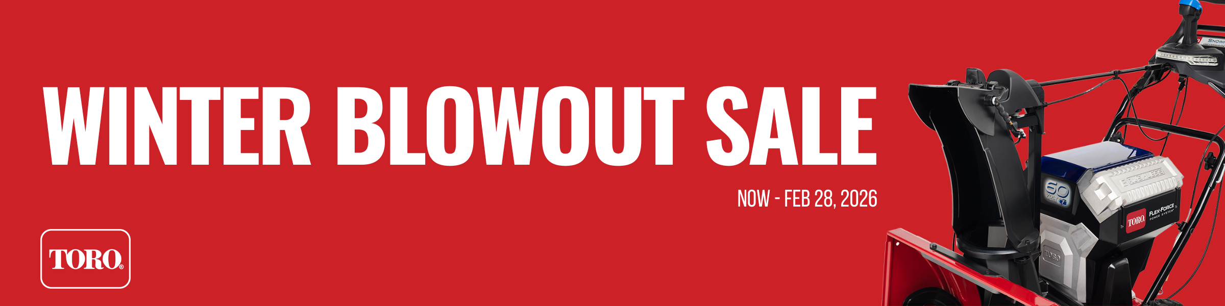 Winter Blowout Sale