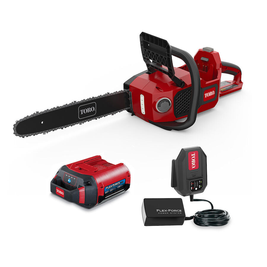 Toro 60V MAX* 16 in. (40.6 cm) Brushless Chainsaw - 2.0Ah Battery Included (51851)