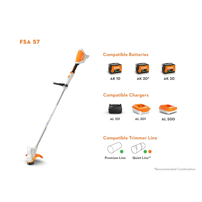STIHL® FSA 57 W/AK 10 Battery & Charger
