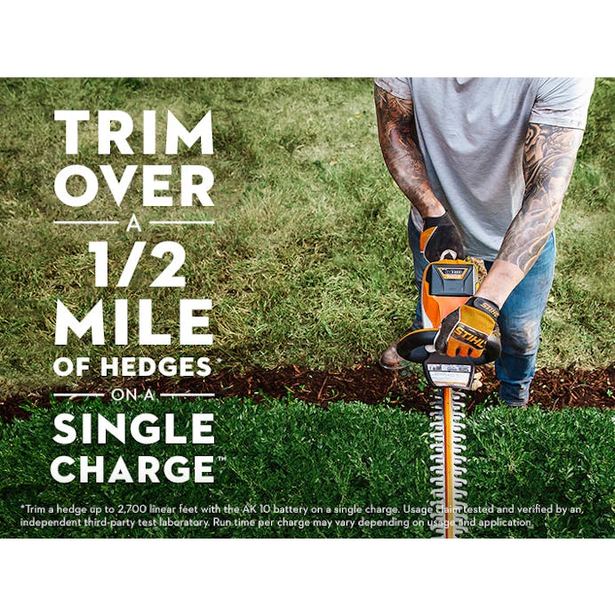 STIHL® HSA 56 Cordless Hedge Trimmer Set (45210113512)