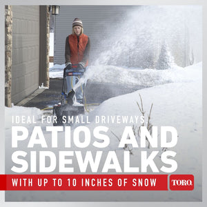 Toro	18 in. (46 cm) Power Curve® 15 Amp Electric Snow Blower (38381)