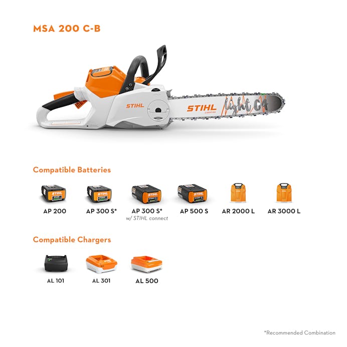 STIHL® MSA 200 C-B 12 in Chainsaw