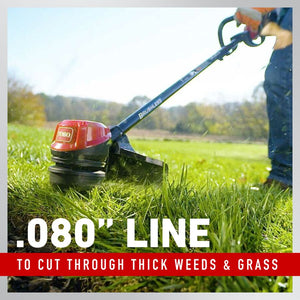 Toro	60V MAX* 13 in. (33.0 cm) / 15 in. (38.1 cm) Brushless String Trimmer with 2.0Ah Battery (51831)