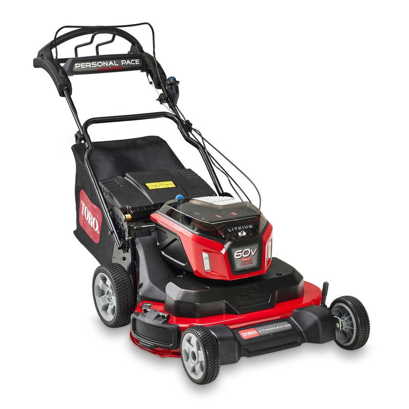 Toro 60V MAX* 30 in. (76 cm) eTimeMaster® w/Personal Pace® Lawn Mower - Battery Not Included(21491T)