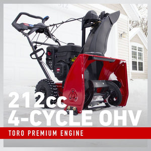 Toro 24-inch (61 cm) SnowMaster® 724 QXE Snow Blower